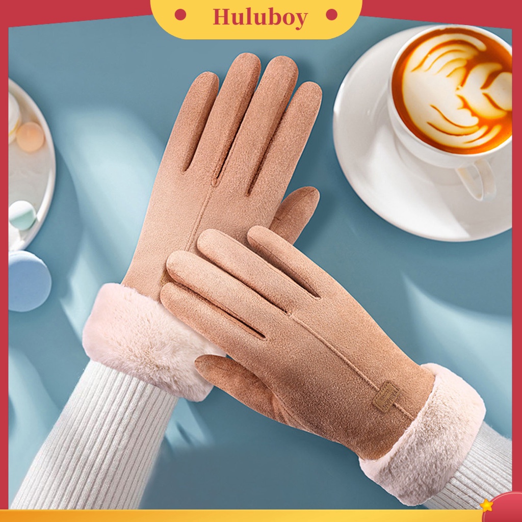 1 Đôi Găng Tay Lái Xe Máy Giữ Ấm Mùa Đông Cho Nữ