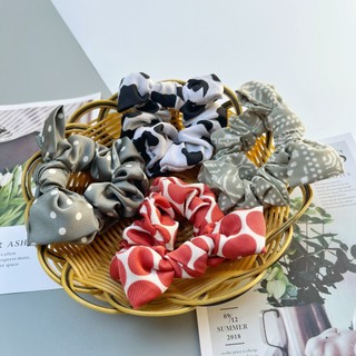Cột tóc, buộc tóc Scrunchies tai thỏ phong cách Hàn Quốc xinh xắn SHOP5SAO