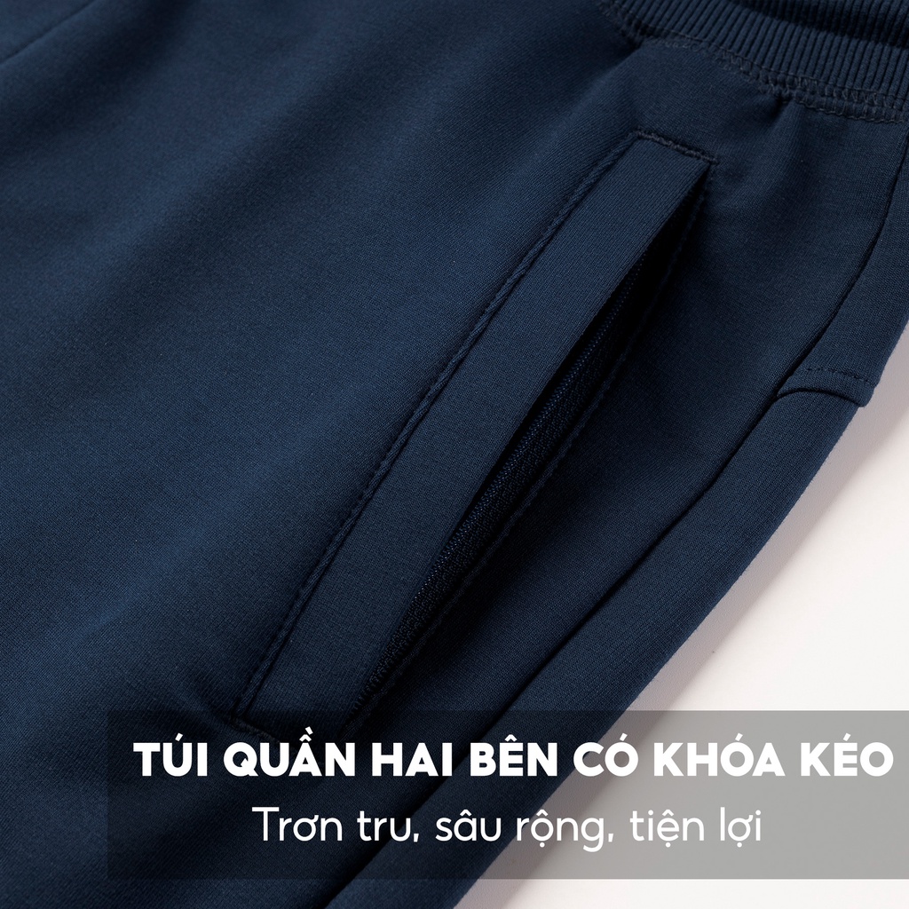 Quần Jogger Nỉ Nam 5S, Chất Liệu Cotton, Dày Dặn, Thiết Kế Cạp Chun Co Giãn Thoải Mái