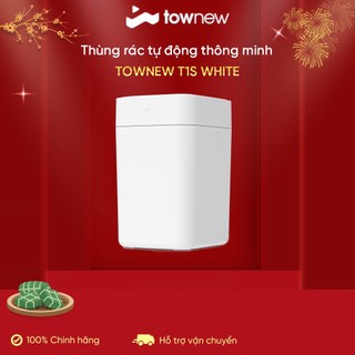 Thùng rác tự động thông minh townew t1s 15.5l - tự động hàn túi, thay túi rác - bản quốc tế