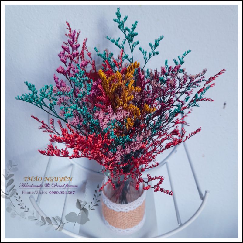 bình hoa sao mix nhiều màu ❤️ lọ hoa sao mini làm quà tặng, để bàn làm viêc, bàn cafe, trà sữa, trang trí không gian