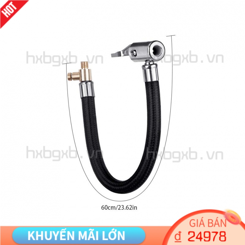 Ống Nối Dài Bơm Lốp Xe Máy / Xe Hơi Tháo Lắp Nhanh Tiện Lợi