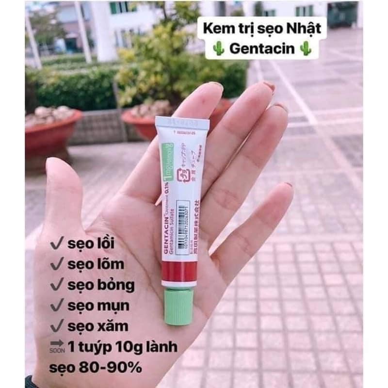 1 Tuýp Kem giảm sẹo Gentacin Nhật Bản - 10g