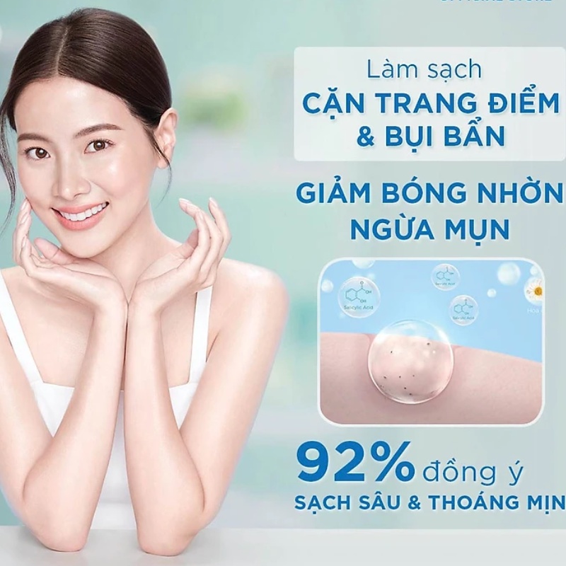 Nước tẩy trang dưỡng trắng Senka All Clear Water Micellar Formula 230ml Nhật Bản