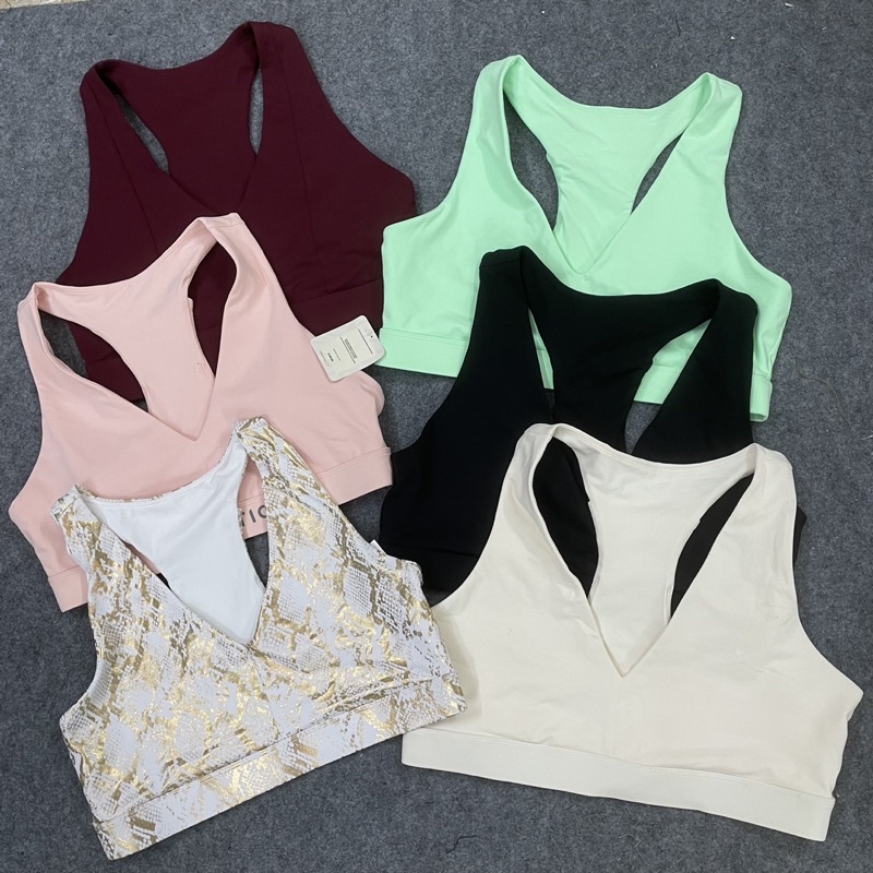 Áo Bra Tập Gym Sẵn Mút Ngực Hàng Xuất Xịn