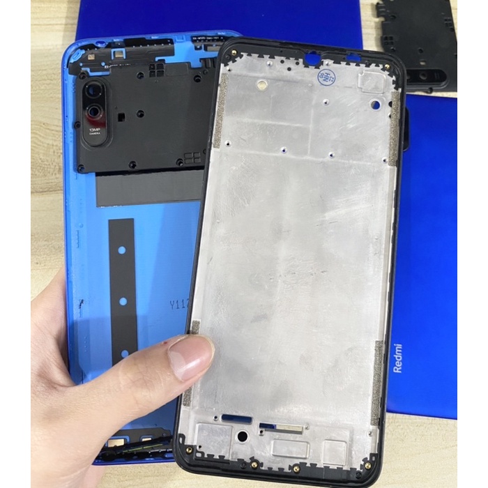 Combo Màn Hình + Bộ Vỏ Sườn Xiaomi Redmi 9A Zin Hàng Cao Cấp.( Tặng Keo Dán )