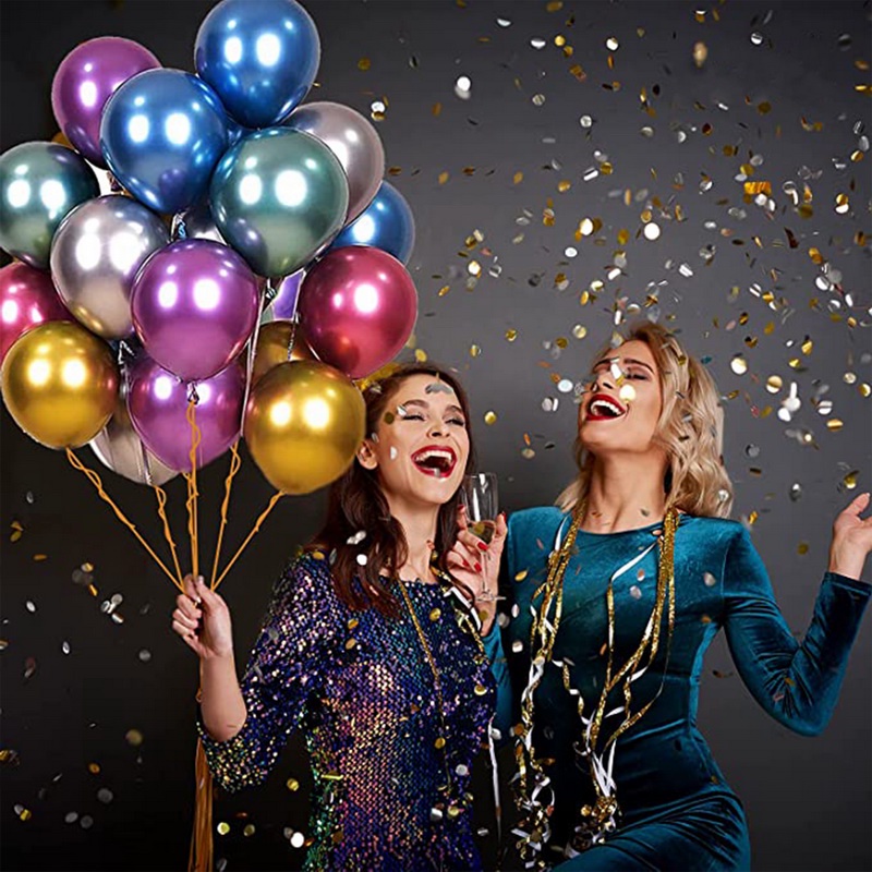 Set 10 Bong Bóng 10 &quot;Trang Trí Tiệc