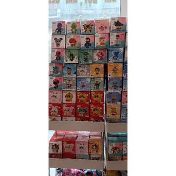 Combo 5 hộp Lego các hình ngộ nghĩnh đáng yêu cho bé.