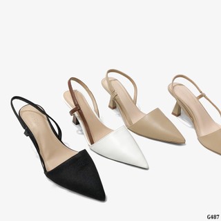 Giày cao gót, sandal bít mũi 7 phân todaystyle g487 sang trọng