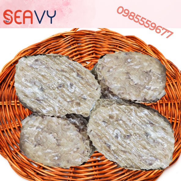 Cá bò da khô tẩm gia vị loại ngon hình ovan dẻo mềm, gói 500 gram - Seavy