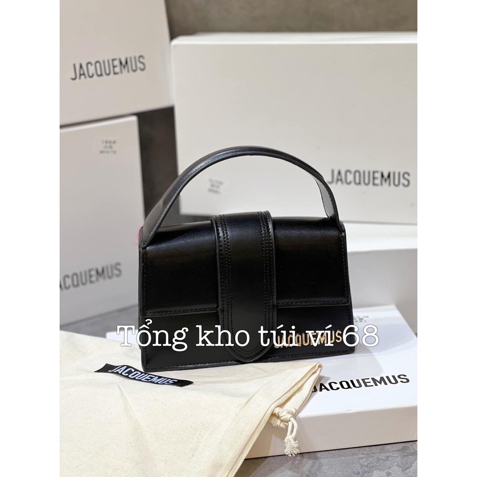 Túi Xách Nữ JACQUEMUS Phong Cách Mới 2022 Siêu Sang Chảnh Full Box+Túi Vải Rút Dây MTA399