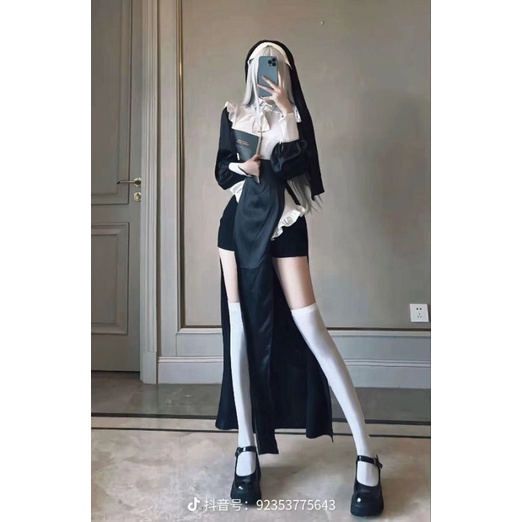 Trang phục váy tu nữ gợi cảm cosplay siêu hot | BigBuy360 - bigbuy360.vn