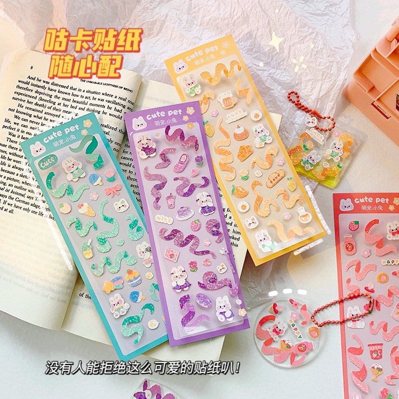 Miếng Dán Trang Trí Đa Năng Họa Tiết Dễ Thương Dành Cho Học Sinh
