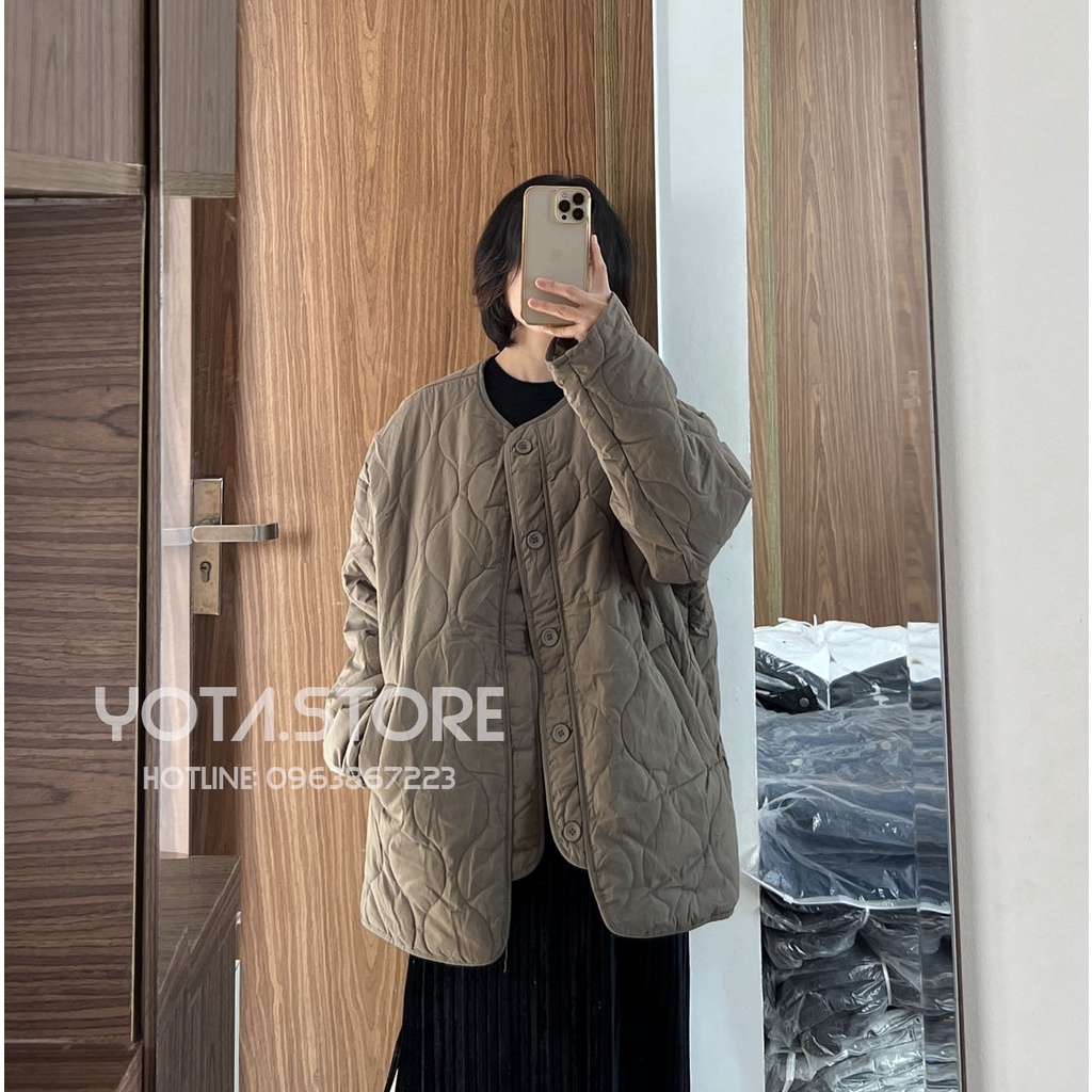 Áo khoác phao kaki - AP09