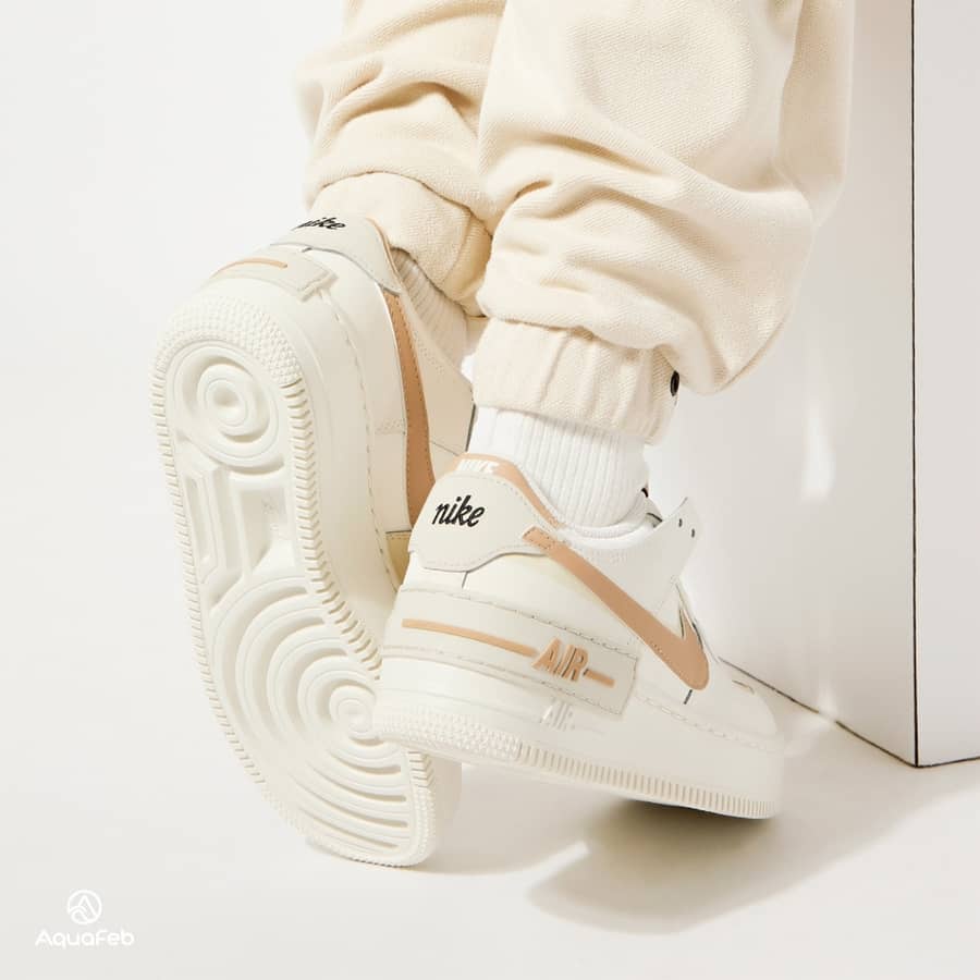 Giày Air Force 1 Shadow Chính Hãng 🔴FREESHIP🔴 Giày Thể Thao Nike AF1 Shadow Pixel Swoosh - Simple Sneaker