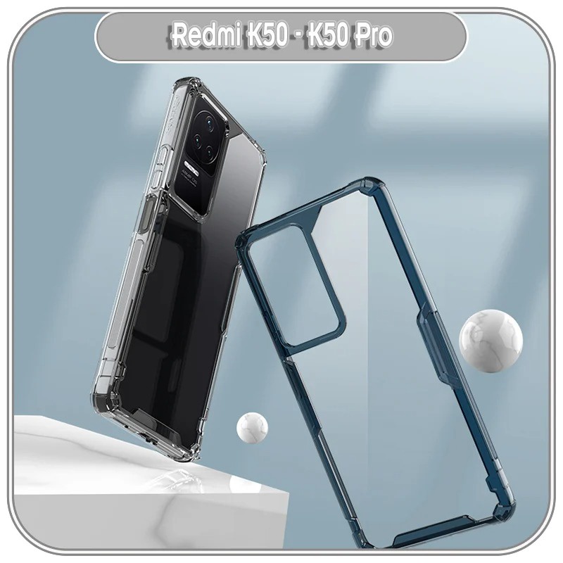 Ốp lưng cho Xiaomi Redmi K50 - K50 Pro trong suốt Nillkin NATURE PRO HÀNG NHẬP KHẨU