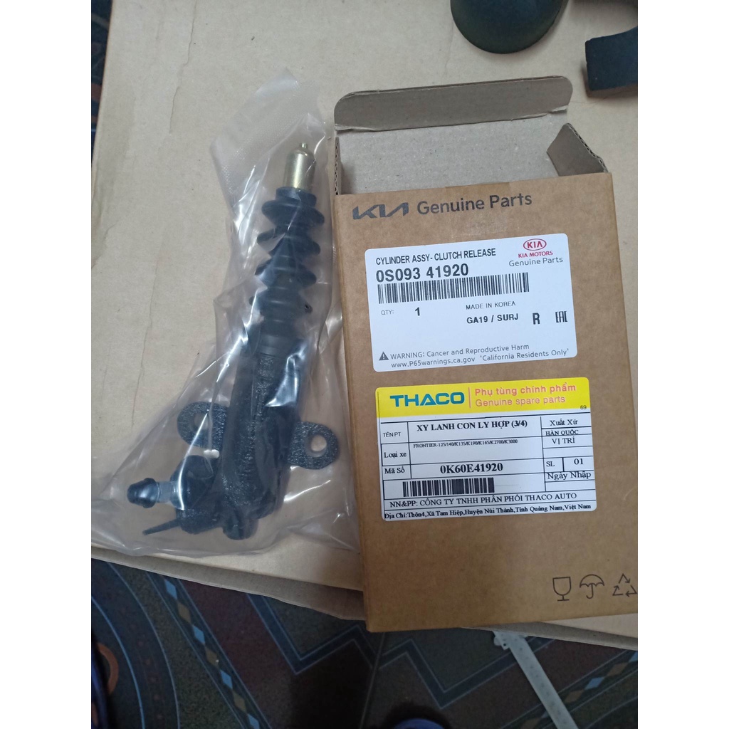 XY LANH CON LY HỢP (3/4)-TỔNG CÔN DƯỚI XE KIA FRONTIER-125/140/K135/K190/K165/K2700/K3000