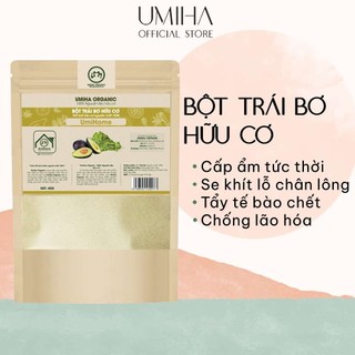Bột Trái Bơ Làm Đẹp Hữu Cơ Umiha Nguyên Chất 40g | Avocado Powder 100% Organic