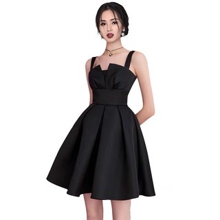 đầm 2 dây xòe xếp ly dự tiệc cho nàng chubby xinh yêu ( thời trang bigsize vicky.g - anitagreen) N1222