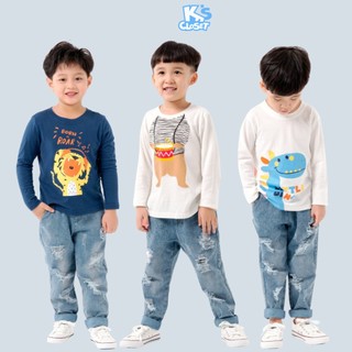 Áo Dài Tay Bé Trai (1-9 Tuổi) K's Closet E010TEF / E011TEF / E022TEF TM