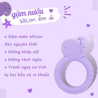 Đồ gặm nướu silicon cho bé Marcus & Marcus, từ 6 tháng - Willo