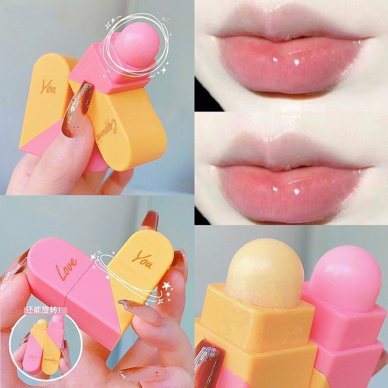 Son Môi Hai Đầu Dưỡng Ẩm Chống Khô Môi Độc Đáo