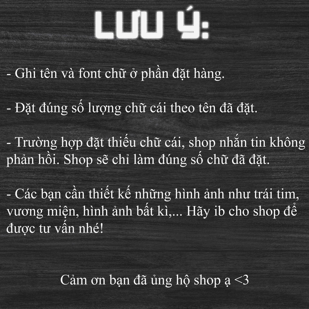 Đèn led neon theo yêu cầu Ledlin thiết kế theo tên Decor phòng ngủ Trang trí phòng livestream Dán tường