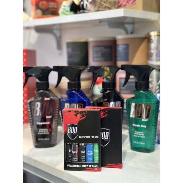 SET  XỊT THƠM DÀNH  CHO NAM BODMAN MỸ 10ml