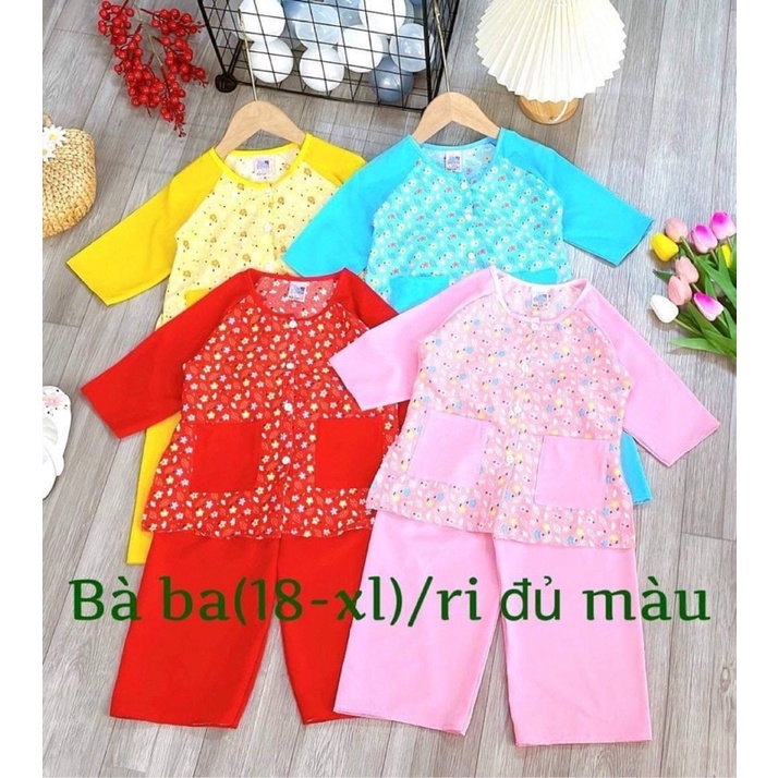 Bà ba lụa cho bé gái 19-25kg
