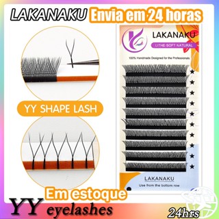 Lông Mi Giả Hình Chữ Y Dày Dặn Tự Nhiên Phong Cách Âu Mỹ 0.07 D / 0.07 C