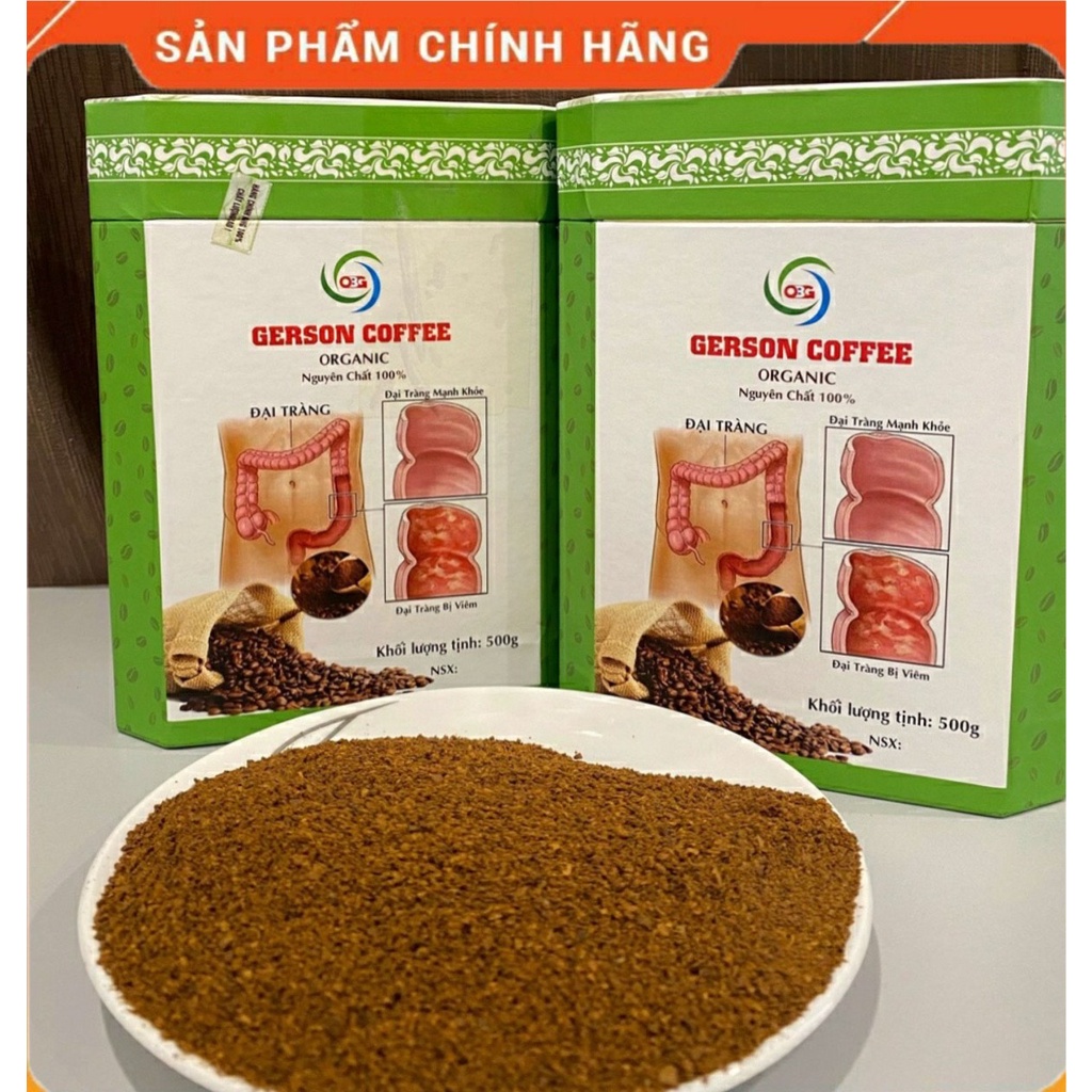 CAFE HỮU CƠ THẢI ĐỘC ĐẠI TRÀNG GERSON