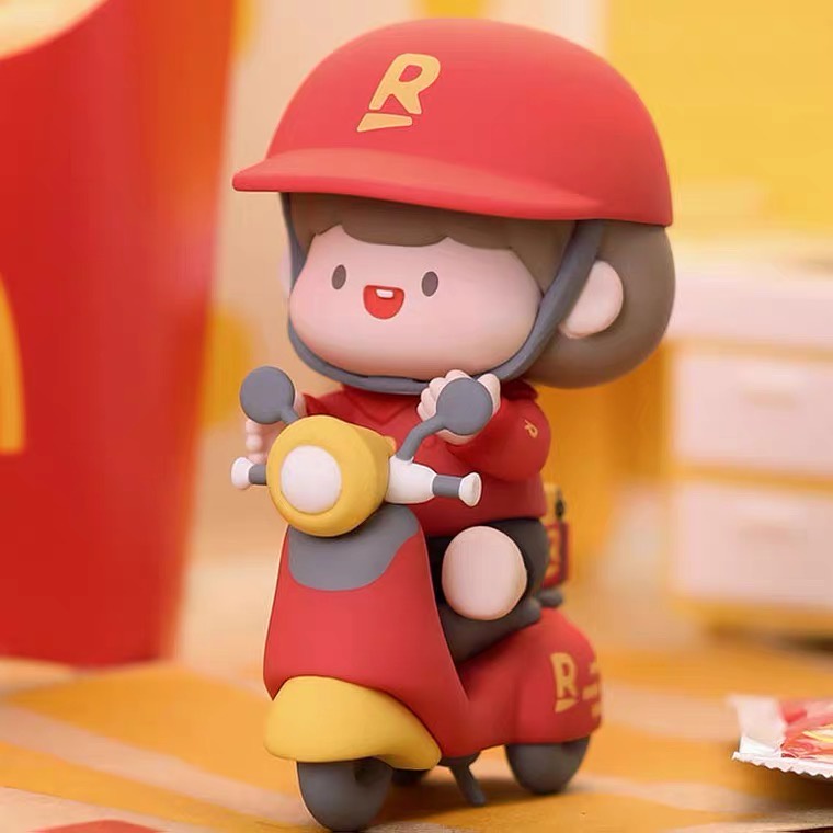 Roro Mô Hình Đồ Chơi Búp Bê Ville Món Tráng Miệng Nhảy Múa Tráng Miệng Làm Quà Tặng Cho Bạn Bè (