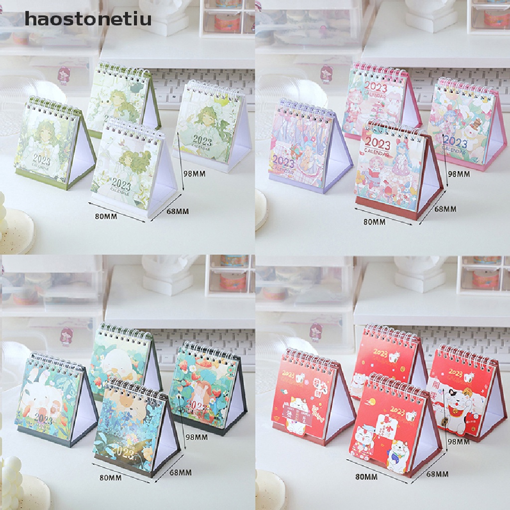1 Lịch Để Bàn 2023 Mini Họa Tiết Hoạt Hình Dễ Thương