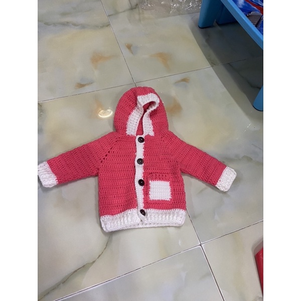 Áo khoát len HandMade cho bé