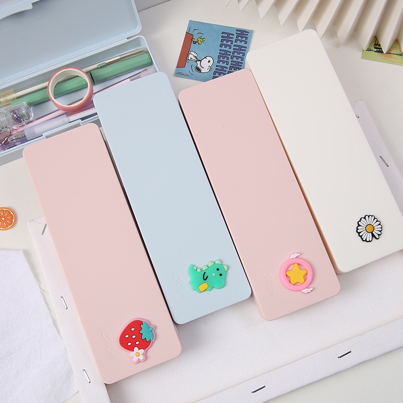 Hộp đựng bút học sinh Pencil Box bằng nhựa dễ dàng thiết kế sáng tạo họa tiết dễ thương