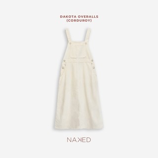 Váy yếm nhung Naked by V - Dakota Overalls