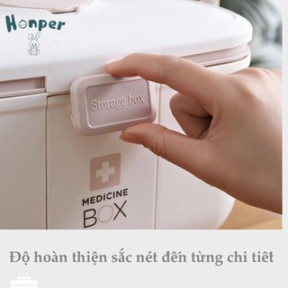 Hộp đựng thuốc/ dụng cụ chăm sóc Honper cho bé