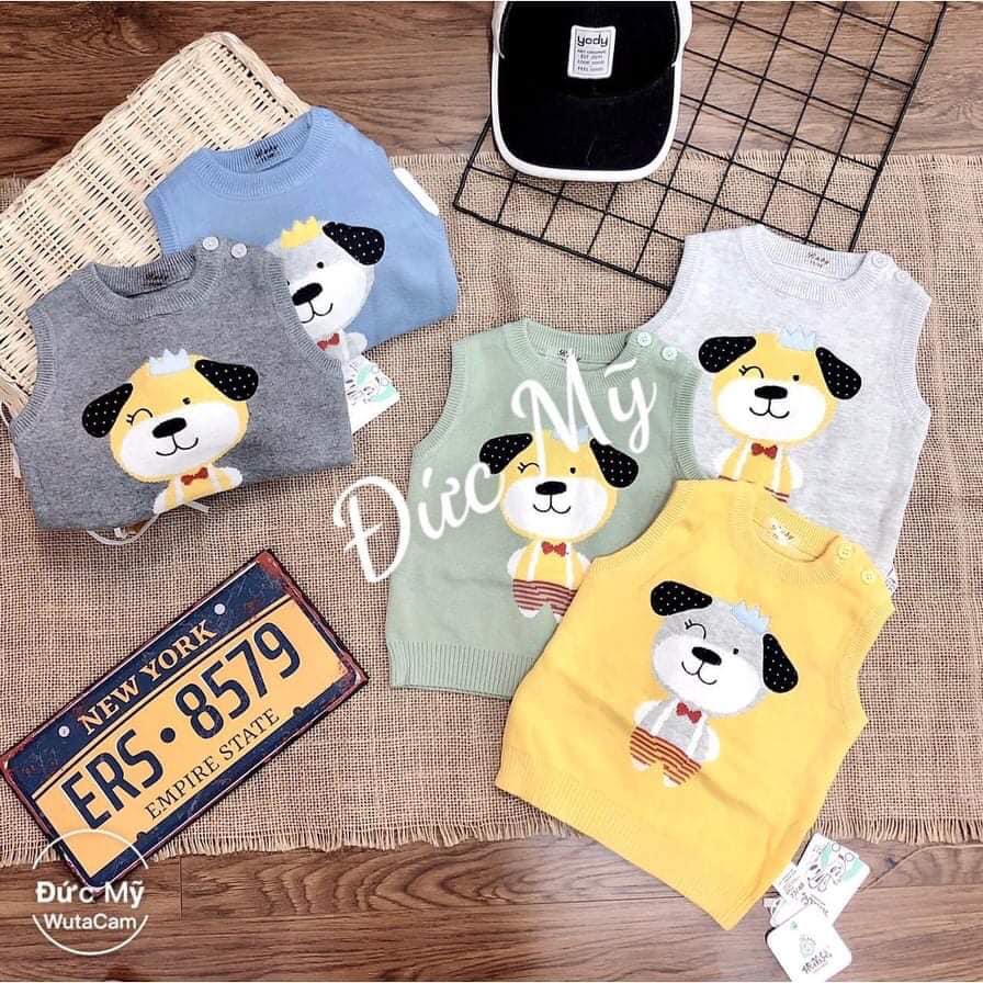 ( Nhiều mẫu) Áo gile len Quảng Châu cho bé