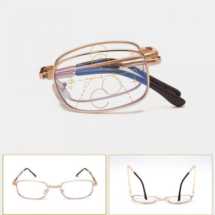 Kính Đọc Sách Gập Được Bằng Vải Và Da Kèm Hộp Đựng Dành Cho Nam Và Nữ