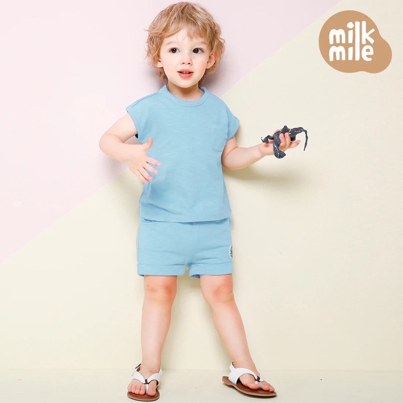Set MilkMile xuất Hàn form basic cho bé trai/bé gái