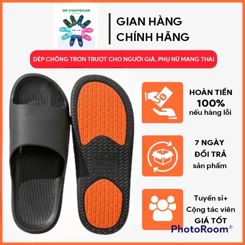 Dép chống trượt dành cho bà bầu, người già trung niên- dép bệnh nhân đi trong bệnh viện, y tế