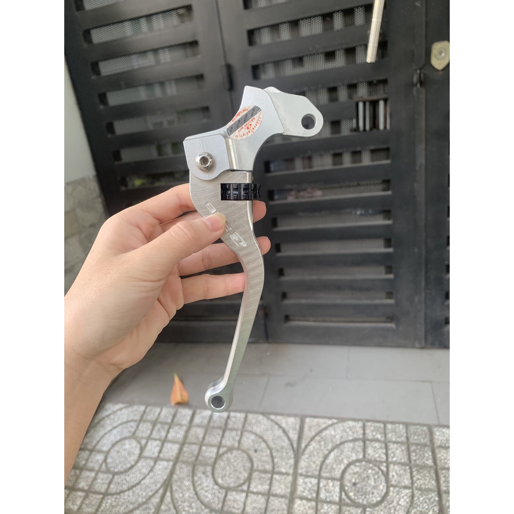 TAY THẮNG RACING BOY V5 EXCITER MÀU BẠC