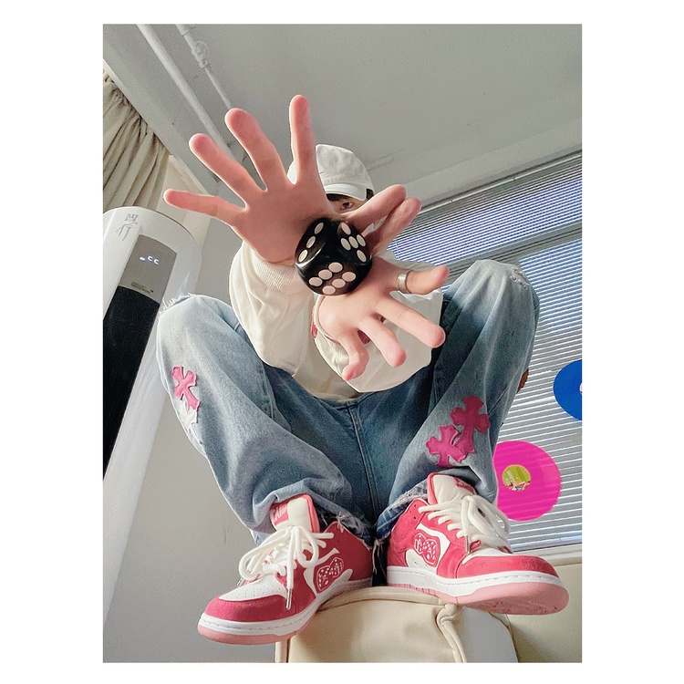 CAT & SOFA - Giày DICEGAME đỏ AC282