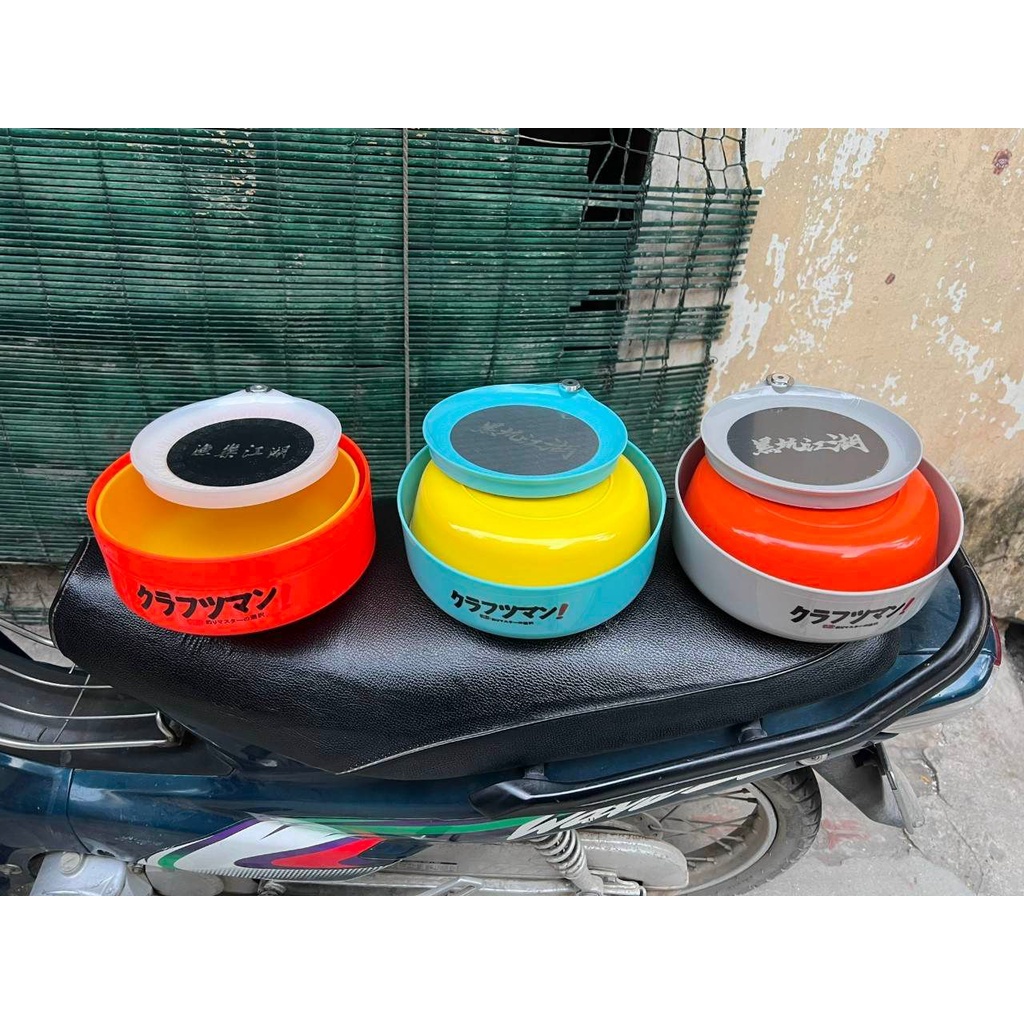 Khay Trộn Mồi 3 tầng Câu Đài Có Nam Châm Chất Liệu silicon Cao Cấp