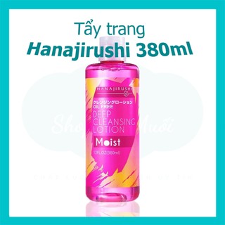 Nước tẩy trang Hanajirushi Deep Cleansing Lotion Moist 380ml