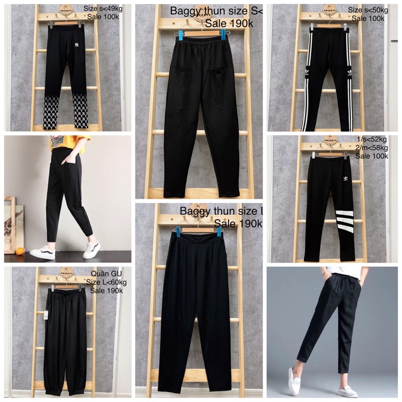 ‼️SALE XẢ KHO‼️Quần legging quần thun đen