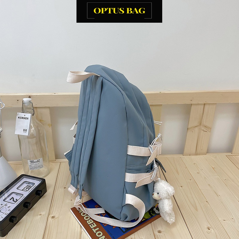 Balo nữ nam balo đi học nhiều ngăn, đẹp đi chơi đựng laptop phong cách ulzzang unisex ULZ010