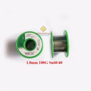 Thiếc hàn sanki japan 1.0mm 100g sn60/40