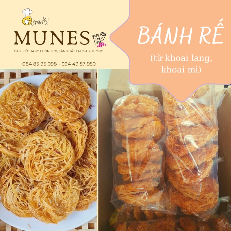 Bánh rế, bịch gồm 10 cái, Đặc sản Phan Thiết