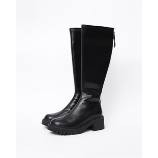 81283 - giày lea chunky calf boots
